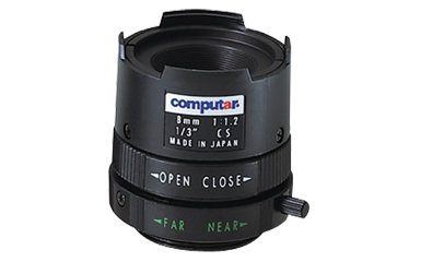Computar manual iris lens T0812FICS